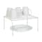 Laura Ashley White Speckled Medium Helper Shelf